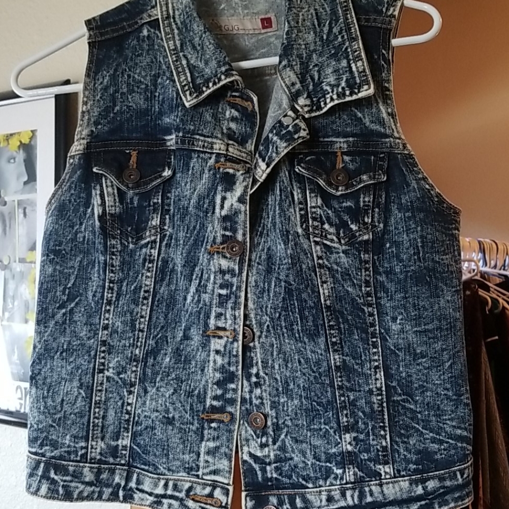 Denim vest